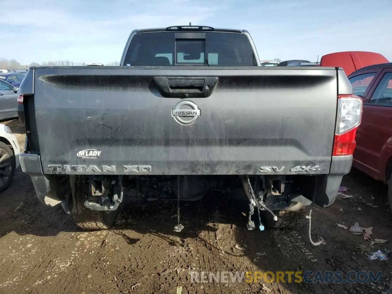 6 Photograph of a damaged car 1N6AA1FBXNN101845 NISSAN TITAN 2022