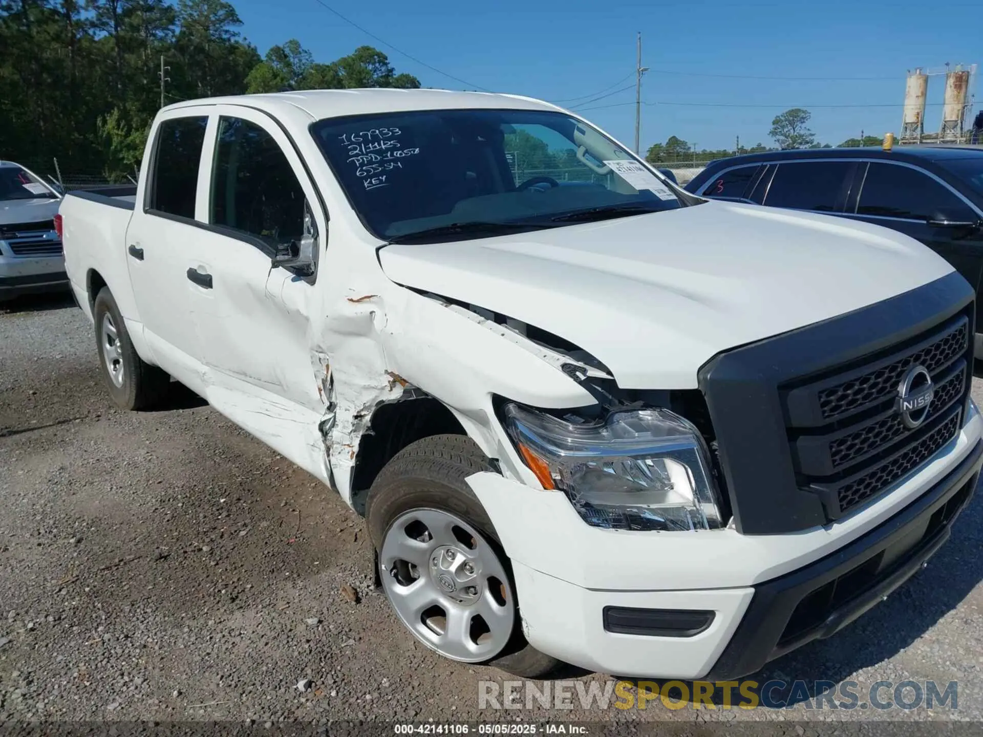 1 Photograph of a damaged car 1N6AA1EC1PN114674 NISSAN TITAN 2023