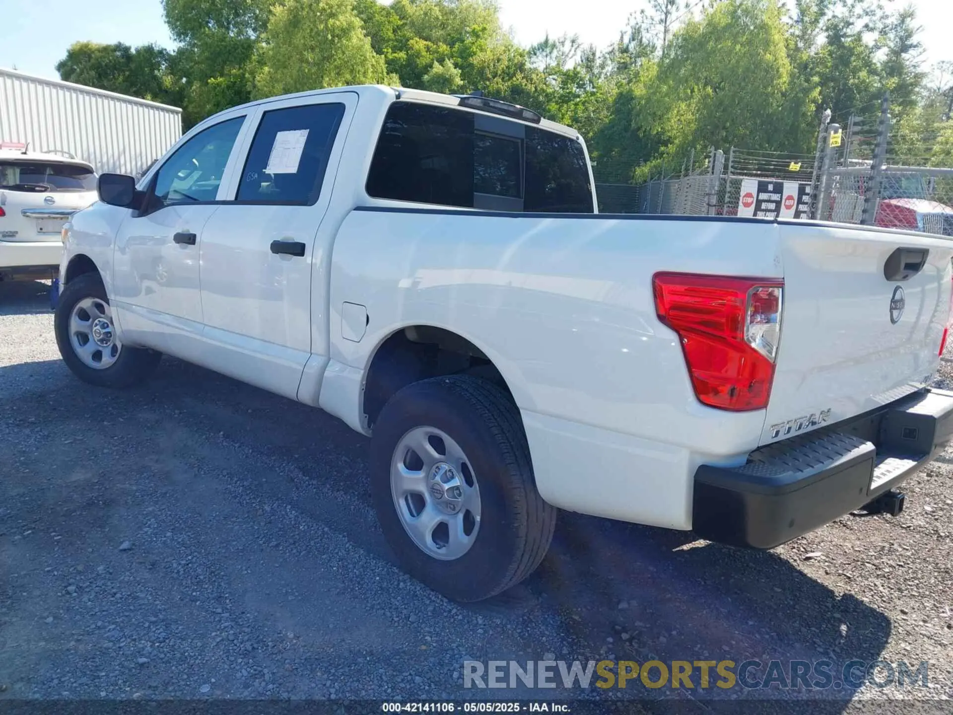 3 Photograph of a damaged car 1N6AA1EC1PN114674 NISSAN TITAN 2023