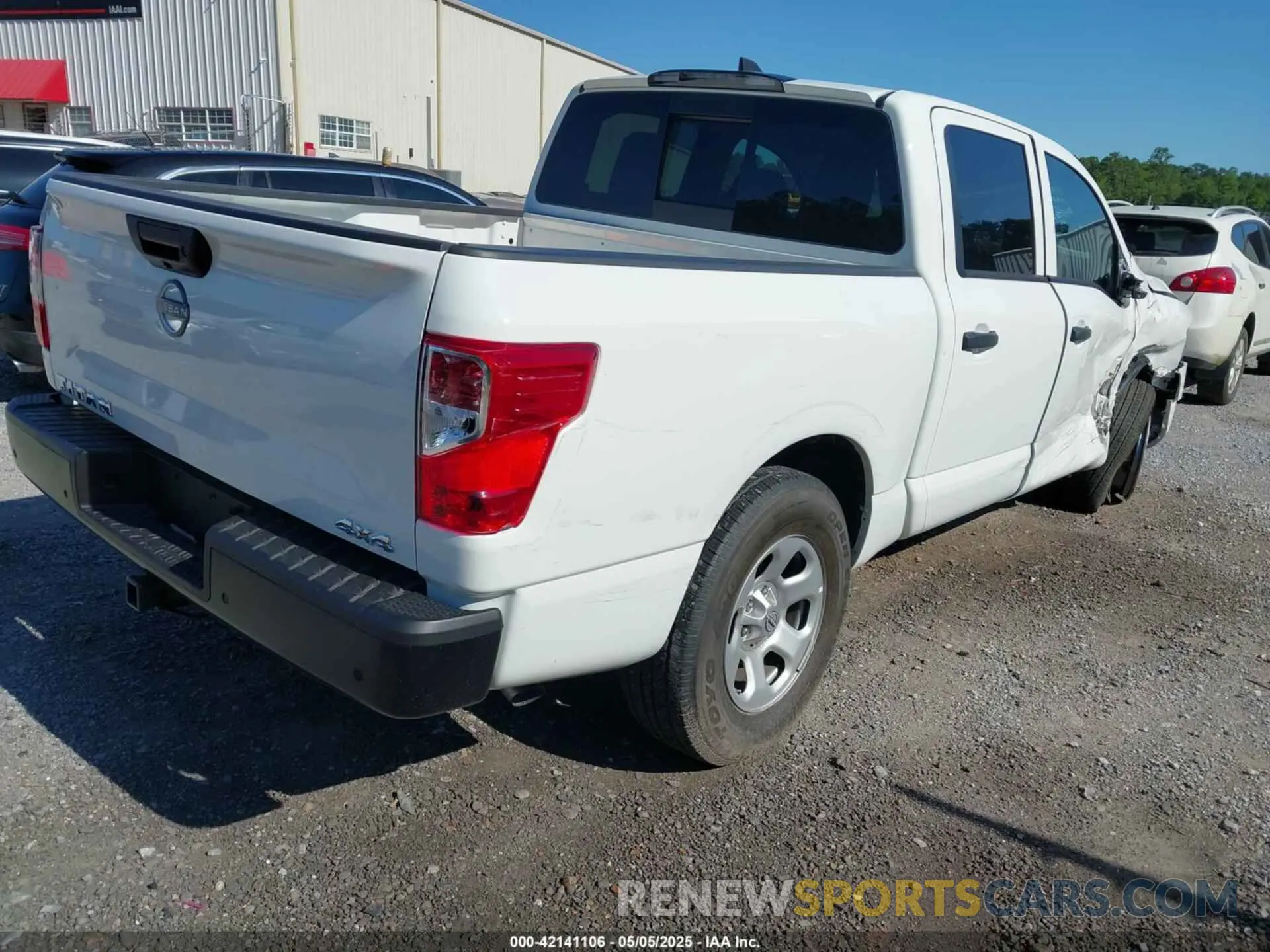 4 Photograph of a damaged car 1N6AA1EC1PN114674 NISSAN TITAN 2023