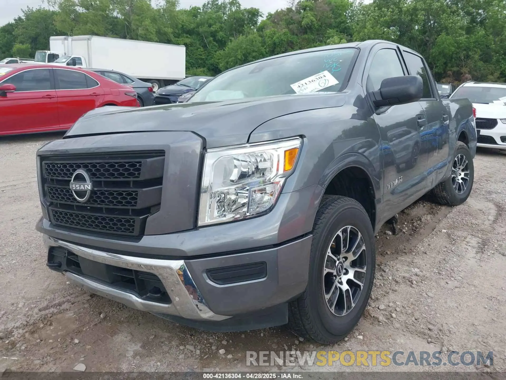 2 Photograph of a damaged car 1N6AA1ECXPN108050 NISSAN TITAN 2023