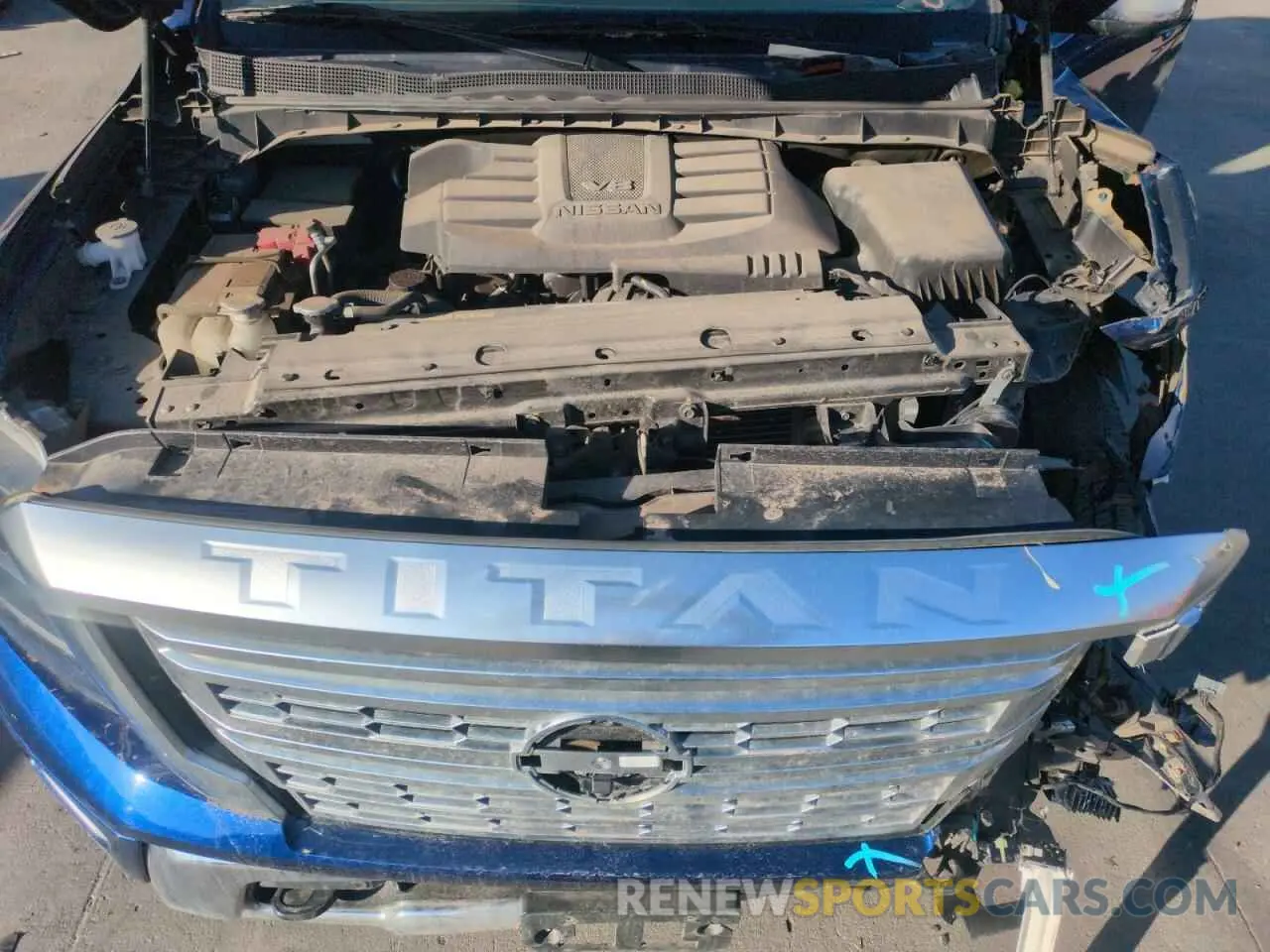 11 Photograph of a damaged car 1N6AA1ED0PN103058 NISSAN TITAN 2023