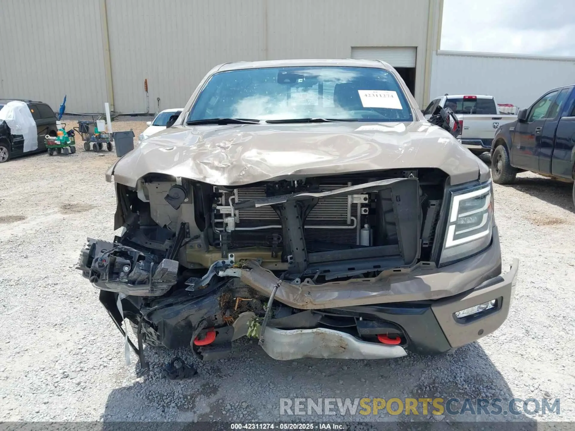 12 Photograph of a damaged car 1N6AA1ED0PN112536 NISSAN TITAN 2023