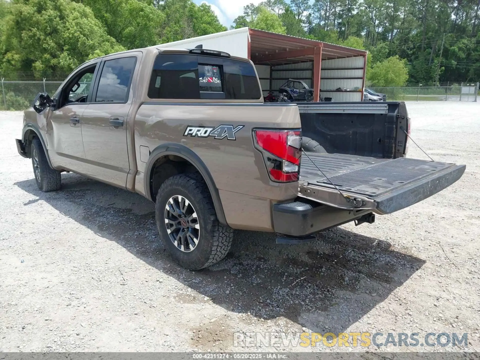 3 Photograph of a damaged car 1N6AA1ED0PN112536 NISSAN TITAN 2023