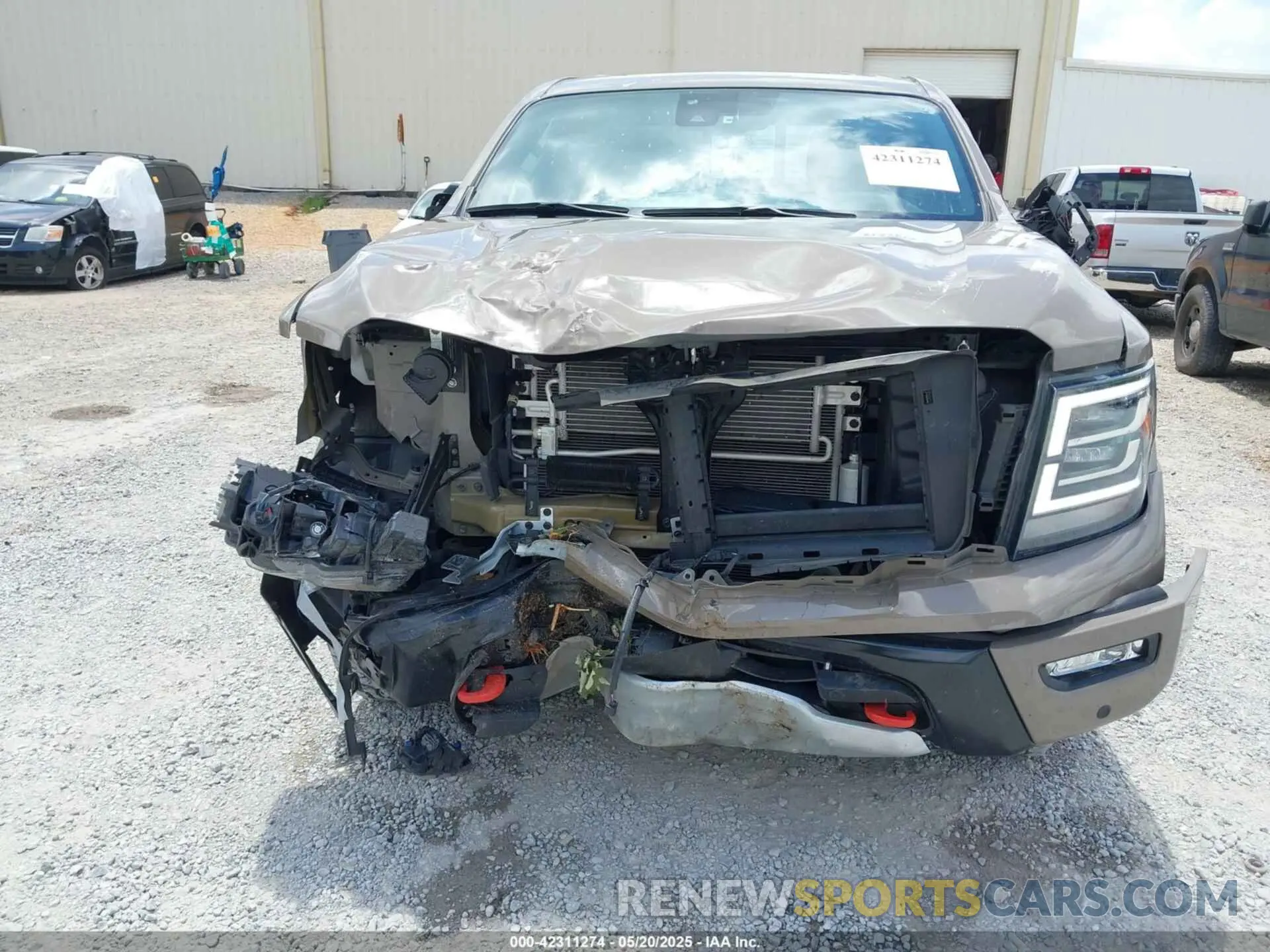 6 Photograph of a damaged car 1N6AA1ED0PN112536 NISSAN TITAN 2023