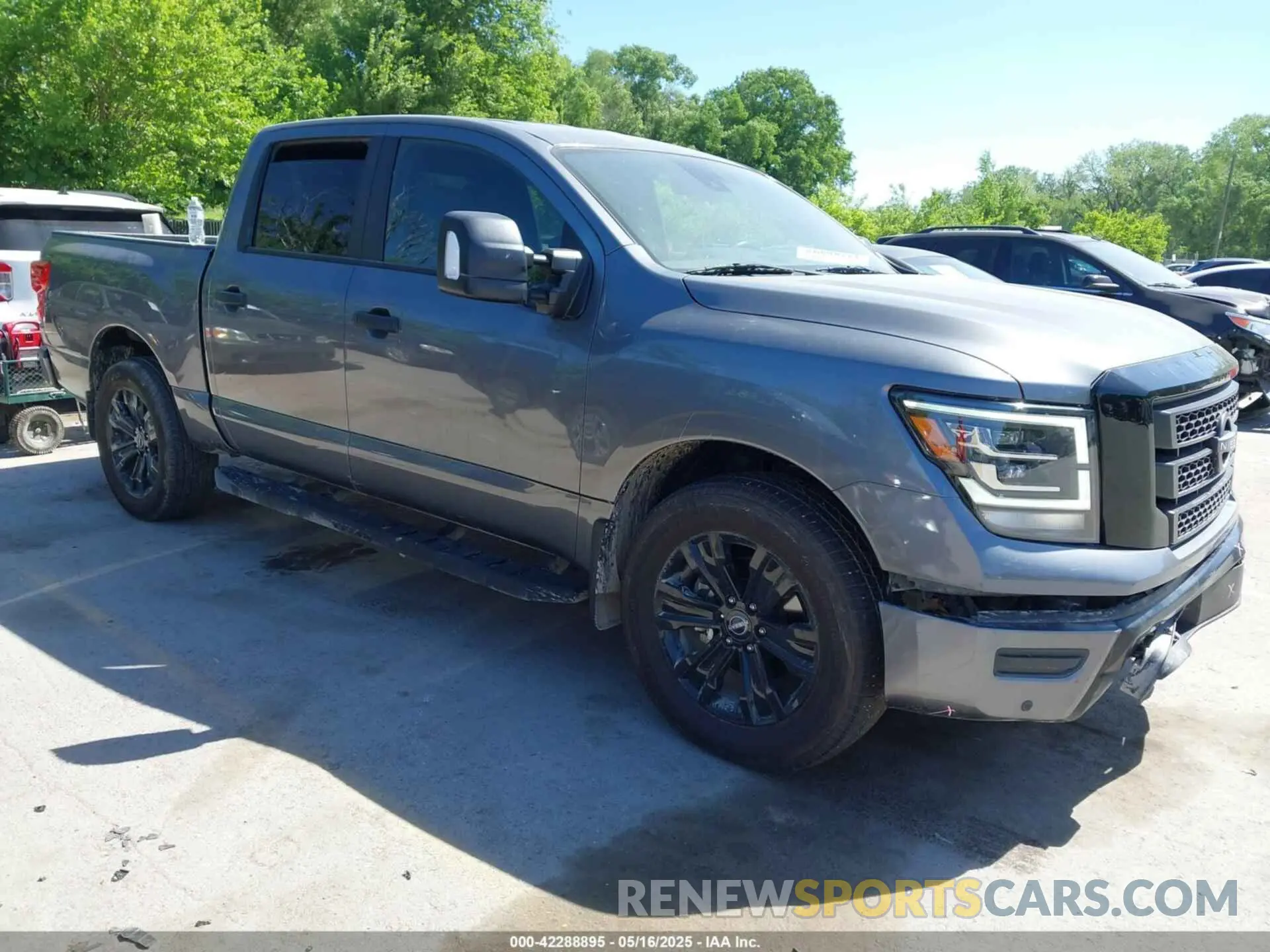 1 Photograph of a damaged car 1N6AA1ED1PN106454 NISSAN TITAN 2023
