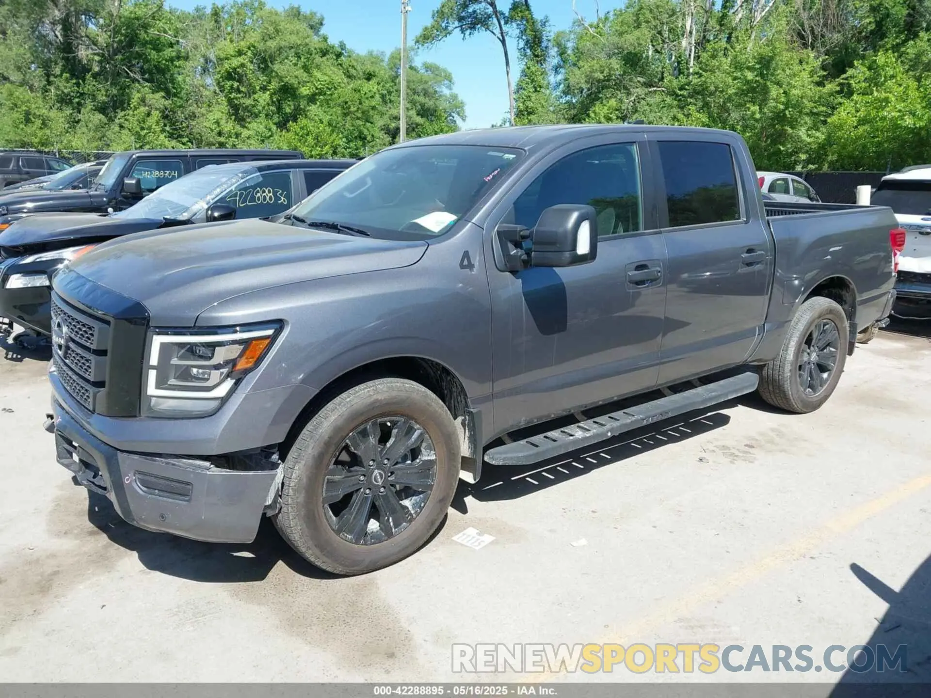 2 Photograph of a damaged car 1N6AA1ED1PN106454 NISSAN TITAN 2023