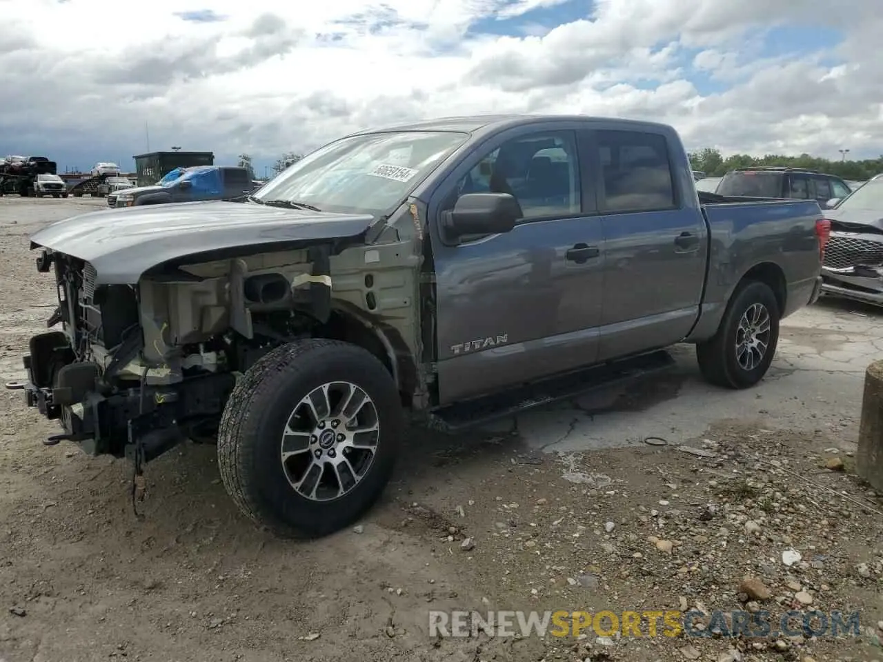 1 Photograph of a damaged car 1N6AA1ED2PN109153 NISSAN TITAN 2023