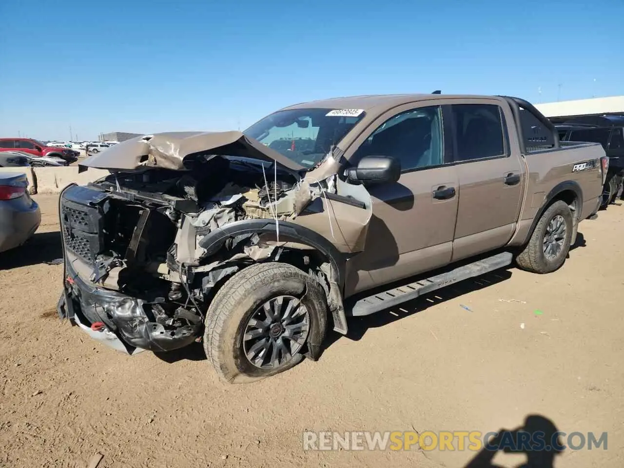 1 Photograph of a damaged car 1N6AA1ED2PN113414 NISSAN TITAN 2023