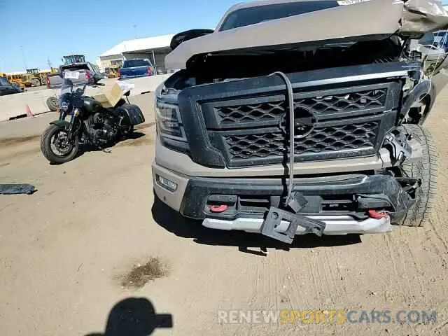 10 Photograph of a damaged car 1N6AA1ED2PN113414 NISSAN TITAN 2023