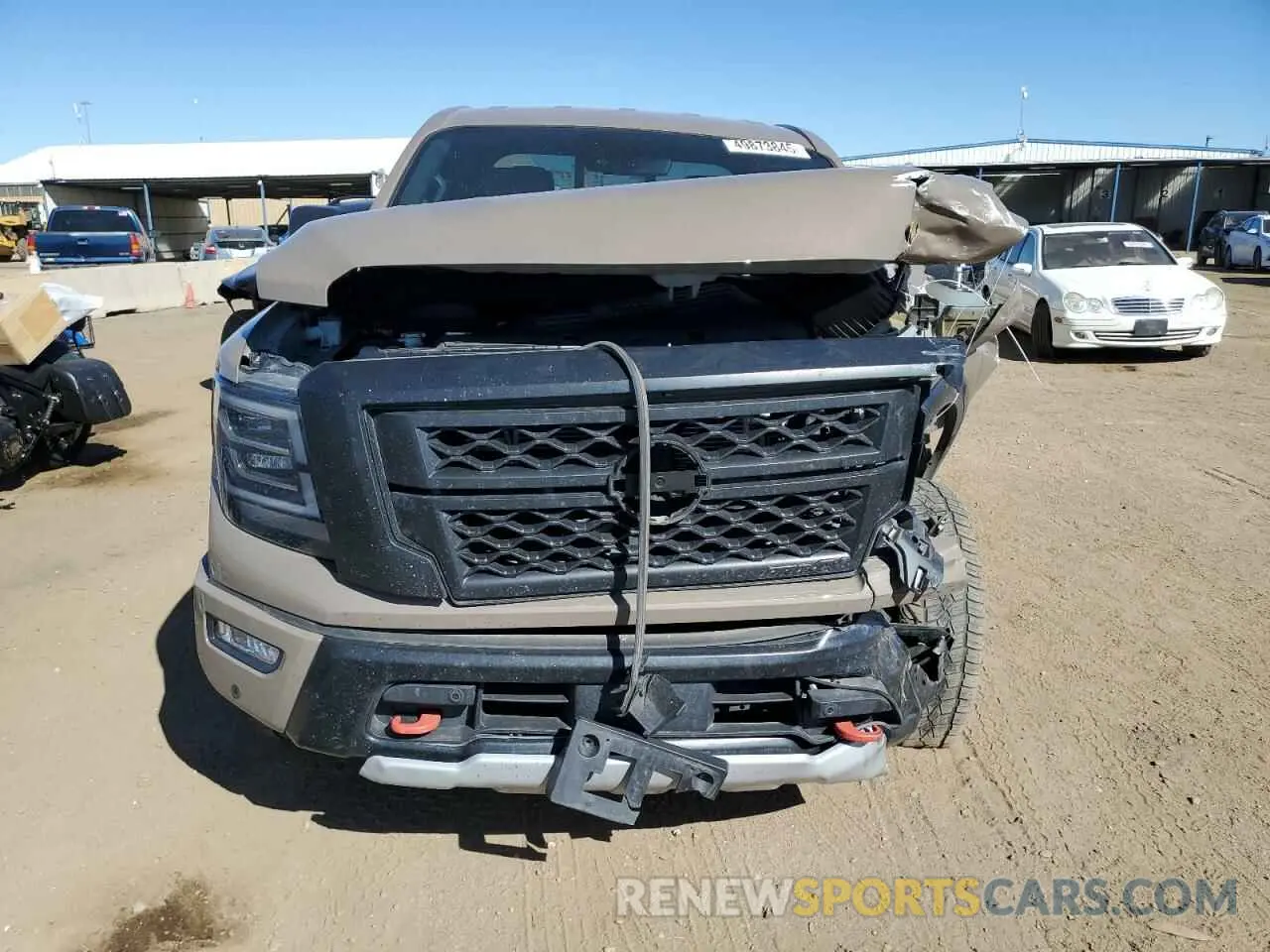 5 Photograph of a damaged car 1N6AA1ED2PN113414 NISSAN TITAN 2023