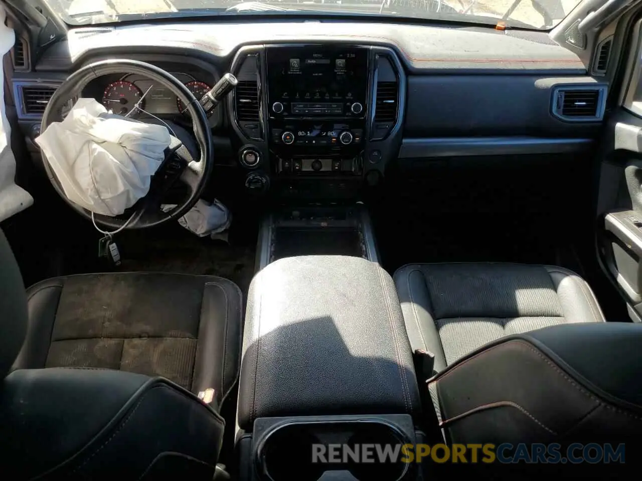 8 Photograph of a damaged car 1N6AA1ED2PN113414 NISSAN TITAN 2023