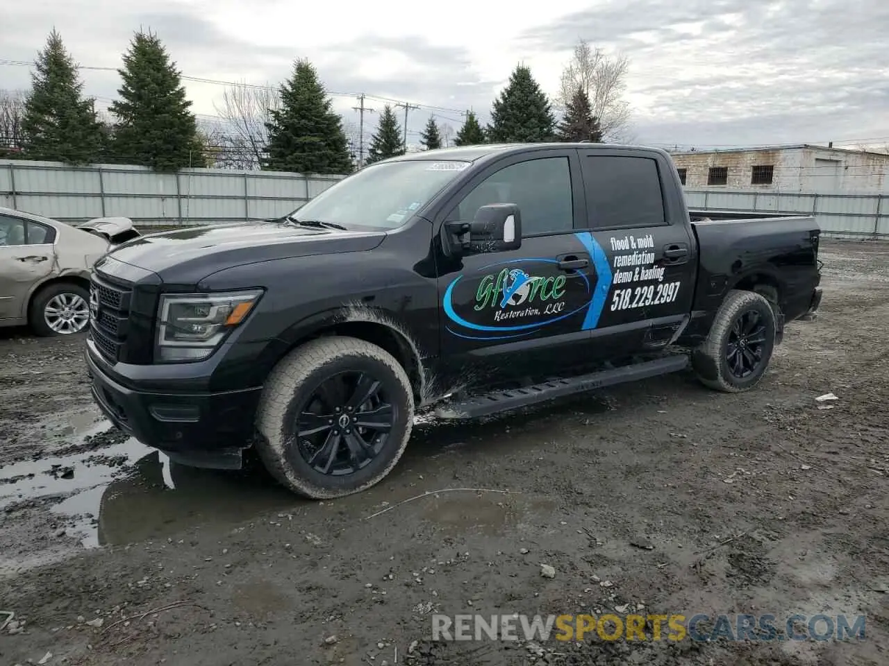 1 Photograph of a damaged car 1N6AA1ED3PN107251 NISSAN TITAN 2023