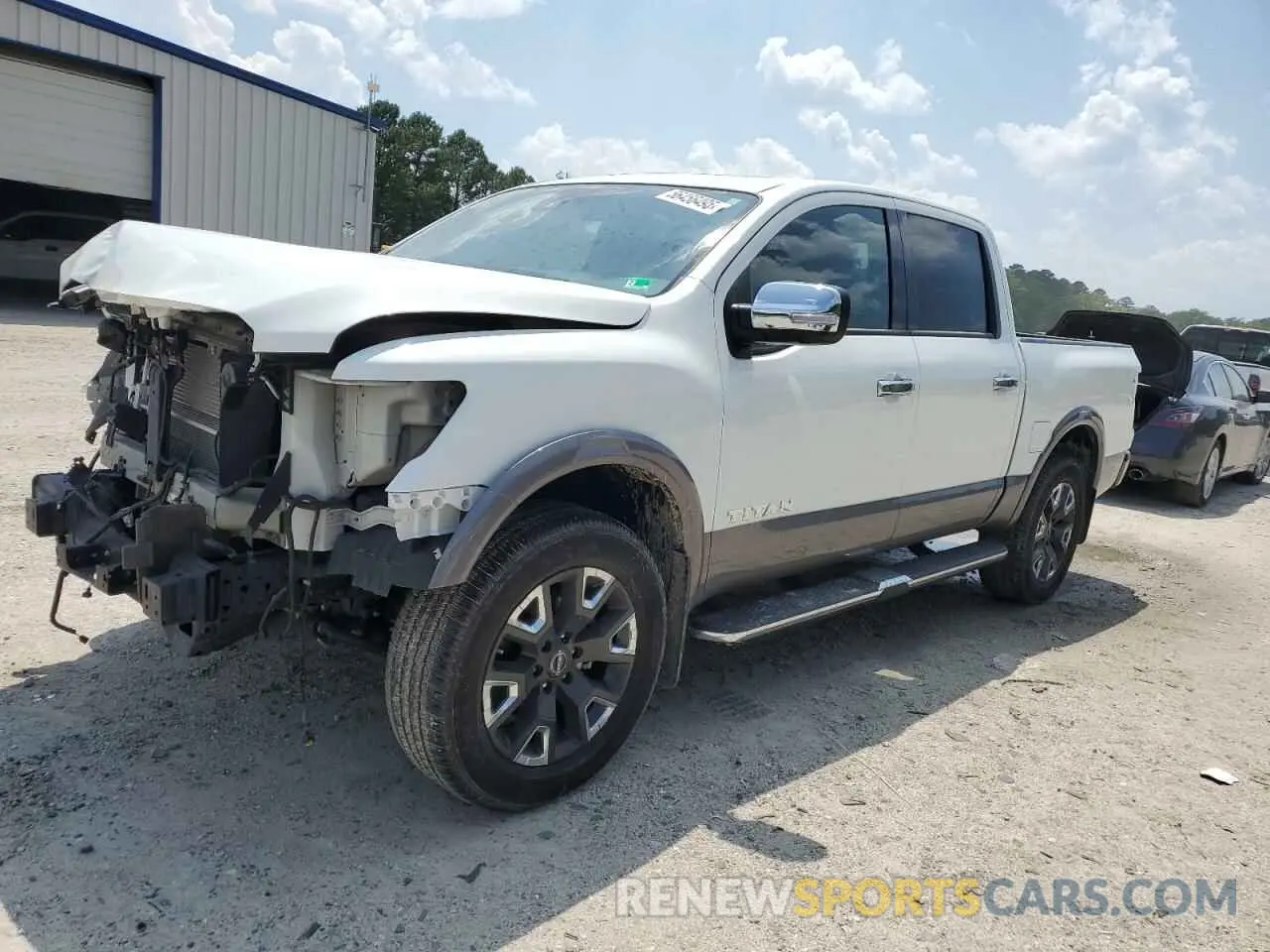 1 Photograph of a damaged car 1N6AA1ED4PN104911 NISSAN TITAN 2023