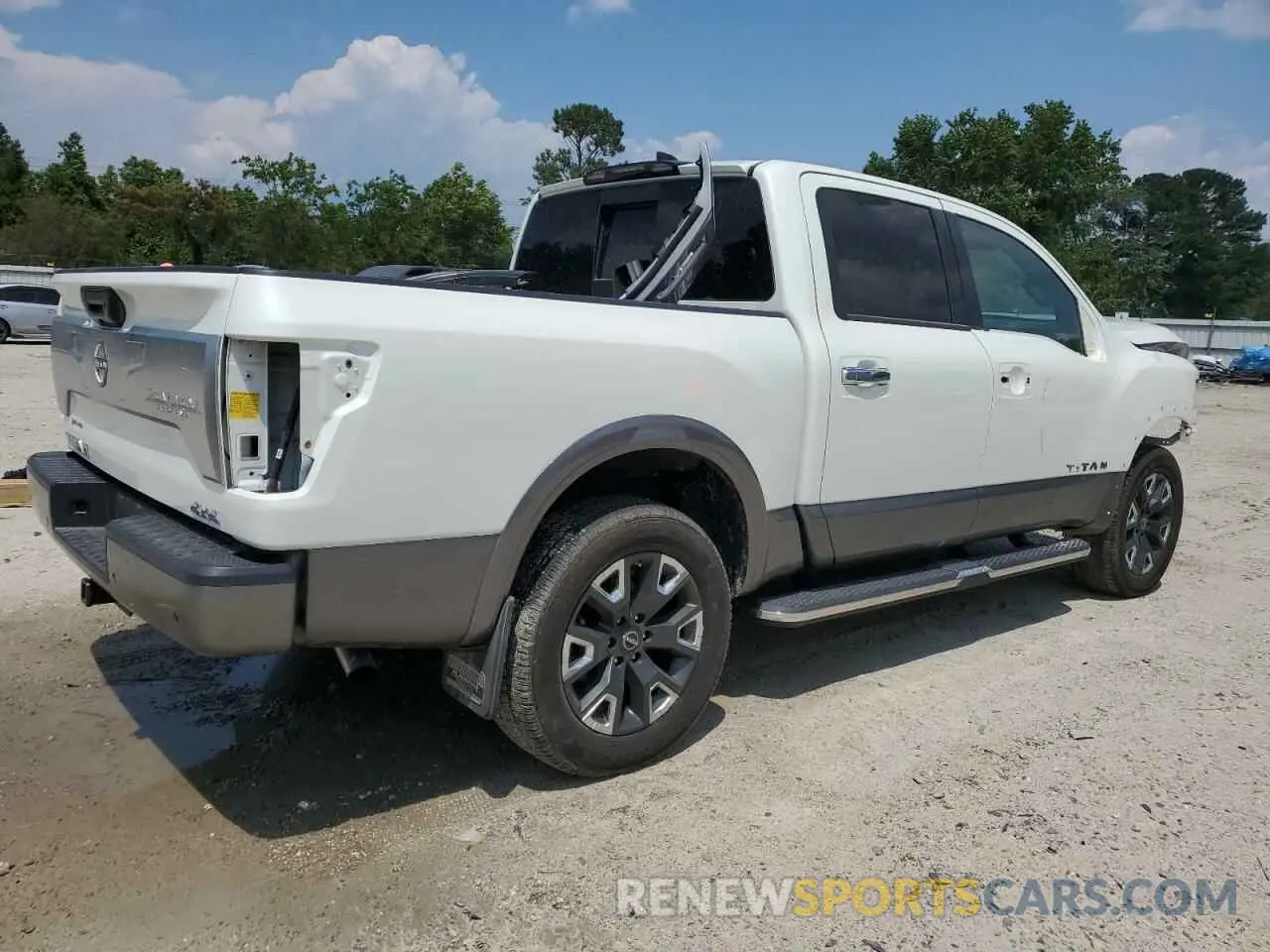 3 Photograph of a damaged car 1N6AA1ED4PN104911 NISSAN TITAN 2023