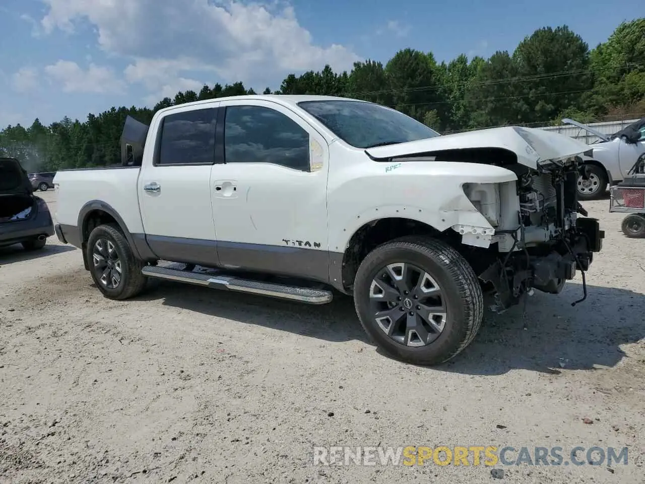 4 Photograph of a damaged car 1N6AA1ED4PN104911 NISSAN TITAN 2023