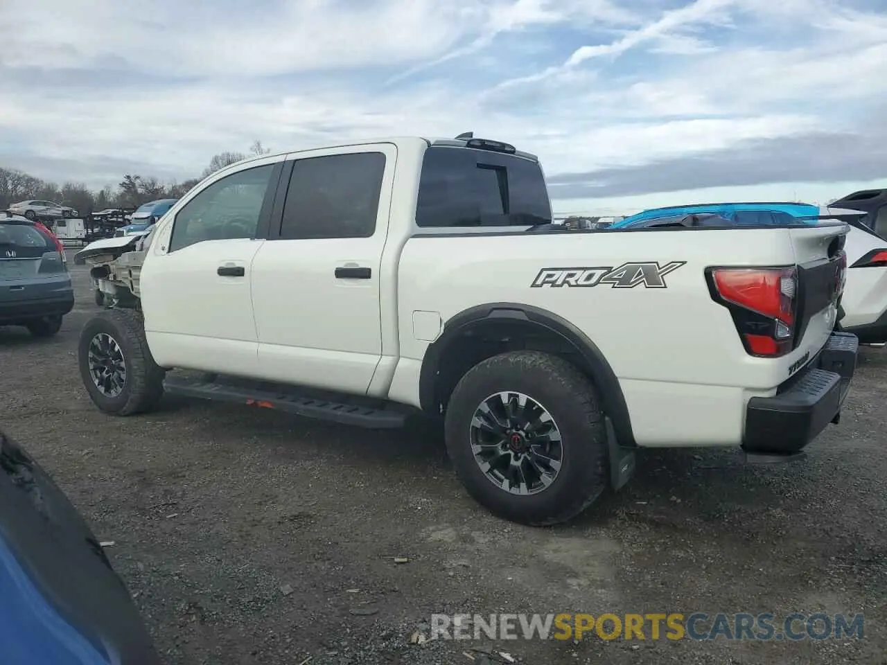 2 Photograph of a damaged car 1N6AA1ED5PN102312 NISSAN TITAN 2023