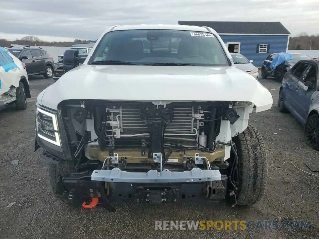 5 Photograph of a damaged car 1N6AA1ED5PN102312 NISSAN TITAN 2023