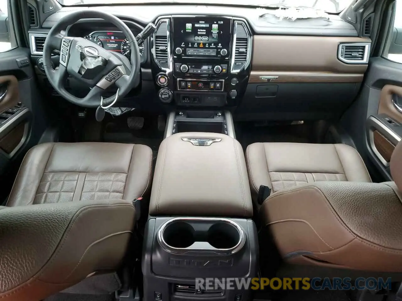 8 Photograph of a damaged car 1N6AA1ED5PN117960 NISSAN TITAN 2023