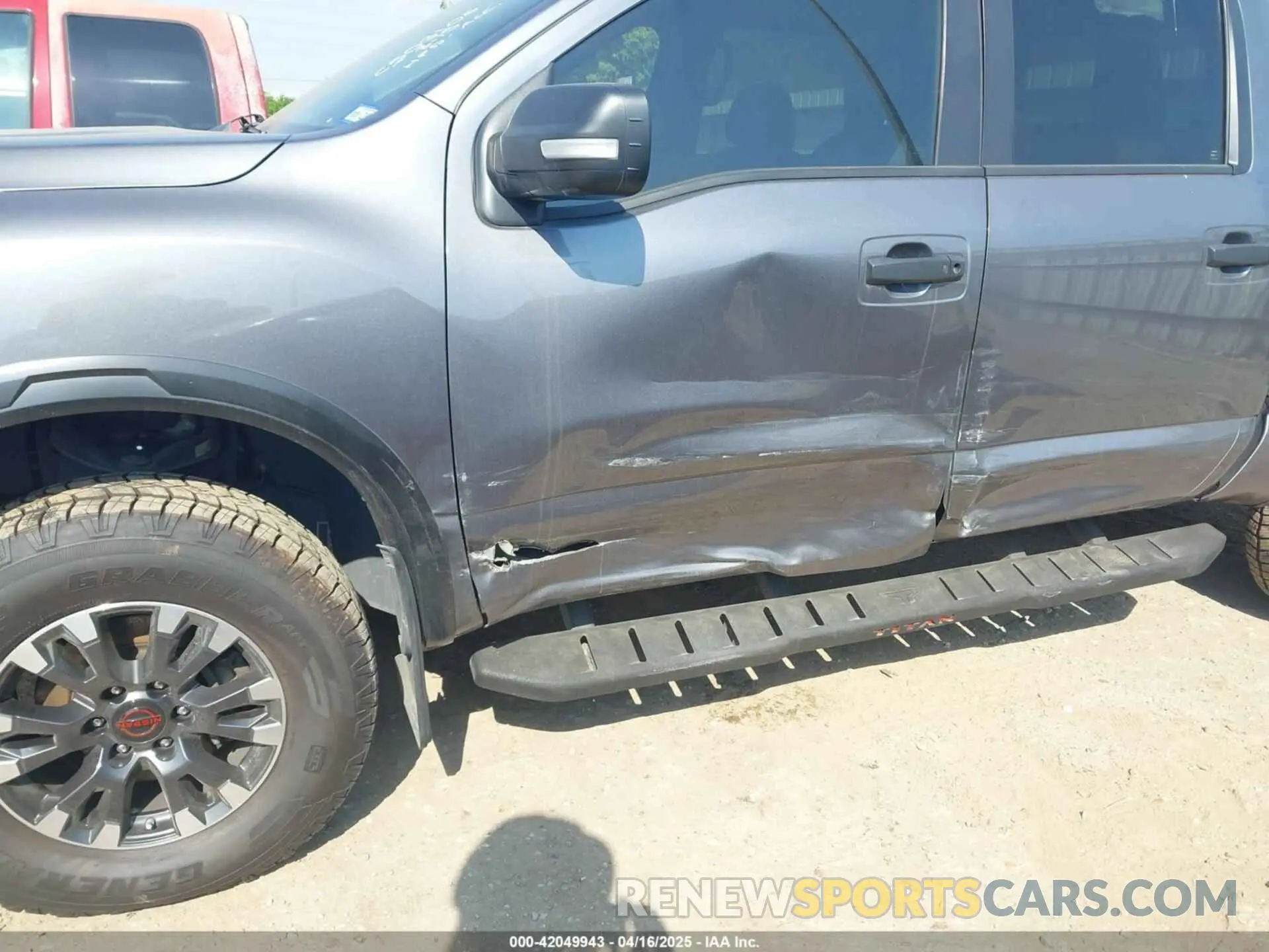 6 Photograph of a damaged car 1N6AA1ED7PN100108 NISSAN TITAN 2023