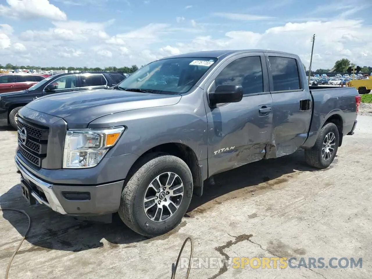 1 Photograph of a damaged car 1N6AA1ED7PN100903 NISSAN TITAN 2023