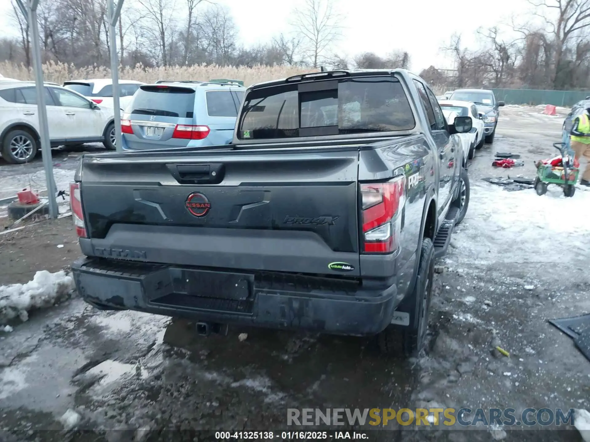 17 Photograph of a damaged car 1N6AA1ED7PN102375 NISSAN TITAN 2023