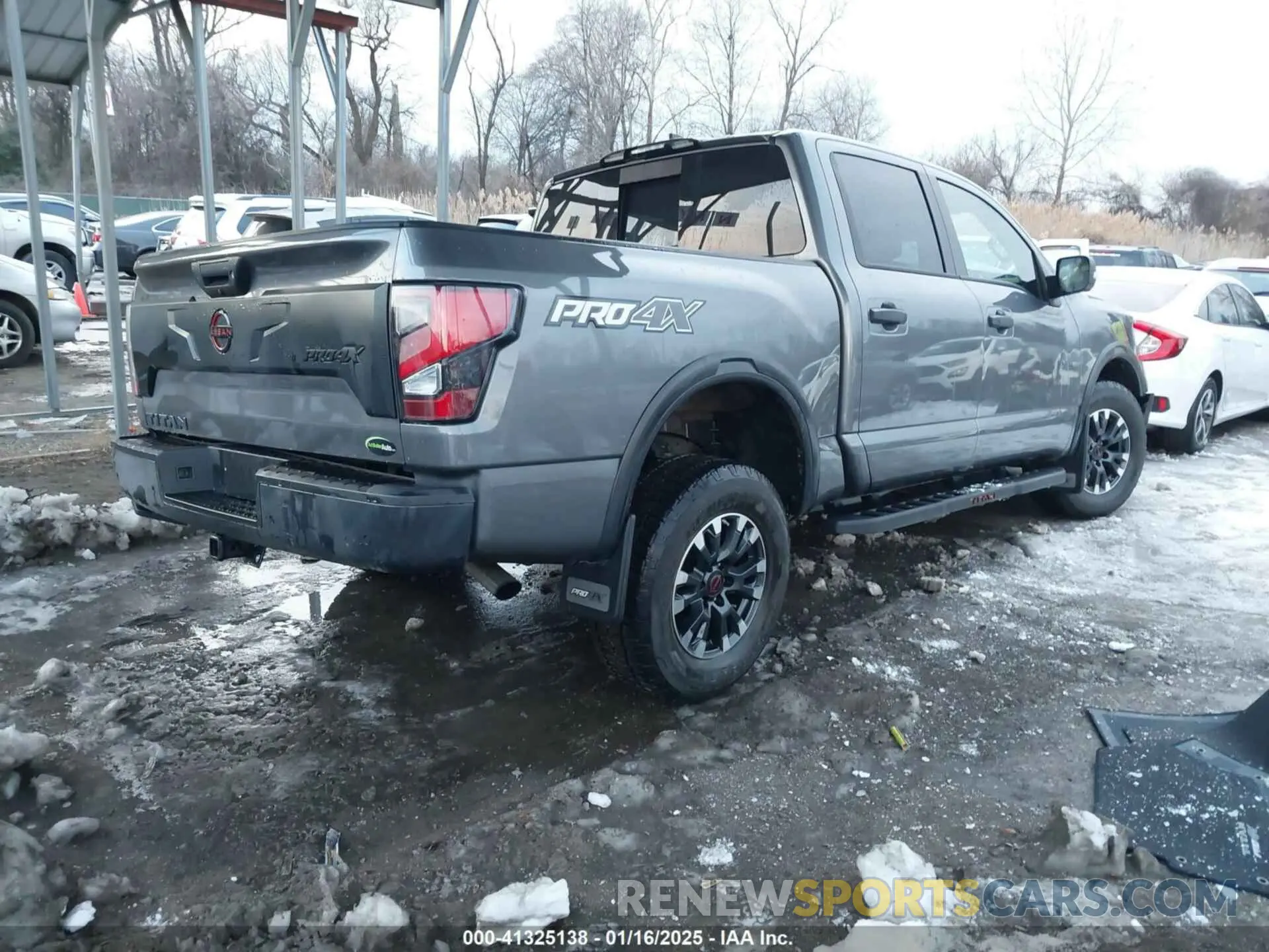 4 Photograph of a damaged car 1N6AA1ED7PN102375 NISSAN TITAN 2023