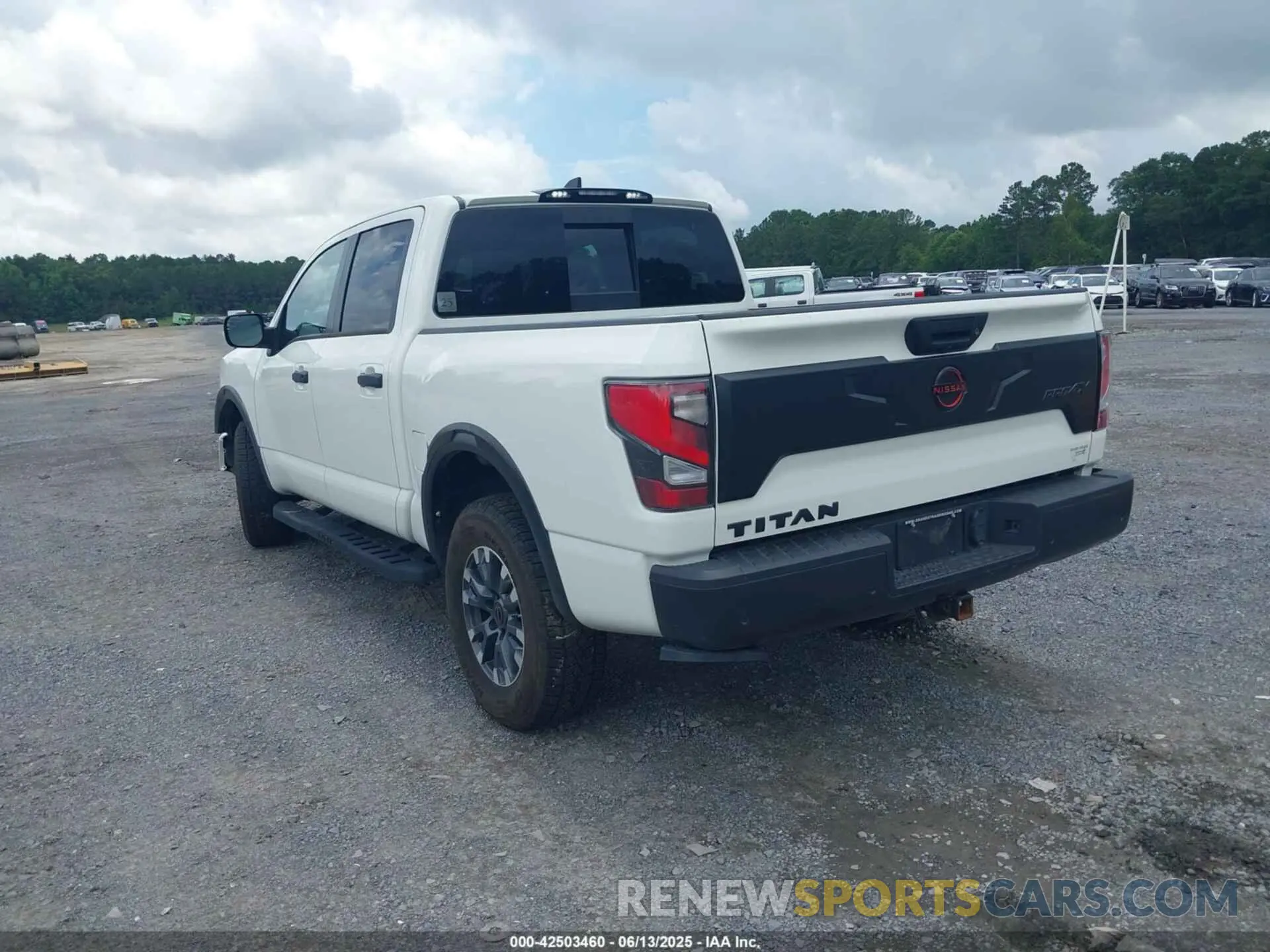 3 Photograph of a damaged car 1N6AA1ED8PN104913 NISSAN TITAN 2023