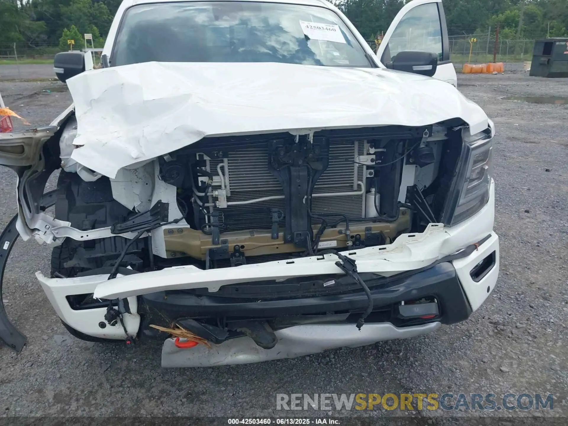 6 Photograph of a damaged car 1N6AA1ED8PN104913 NISSAN TITAN 2023