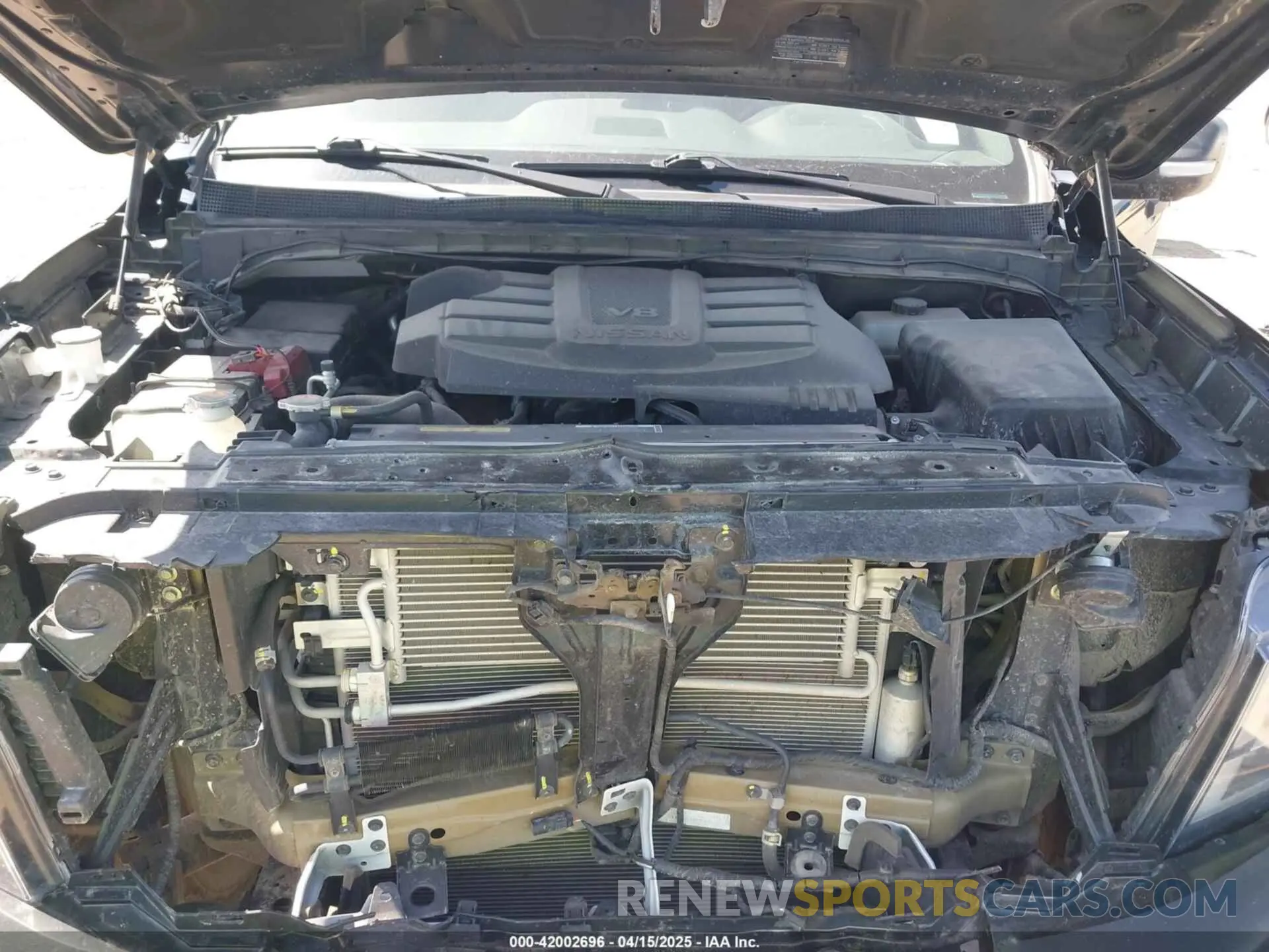 10 Photograph of a damaged car 1N6AA1ED8PN111361 NISSAN TITAN 2023