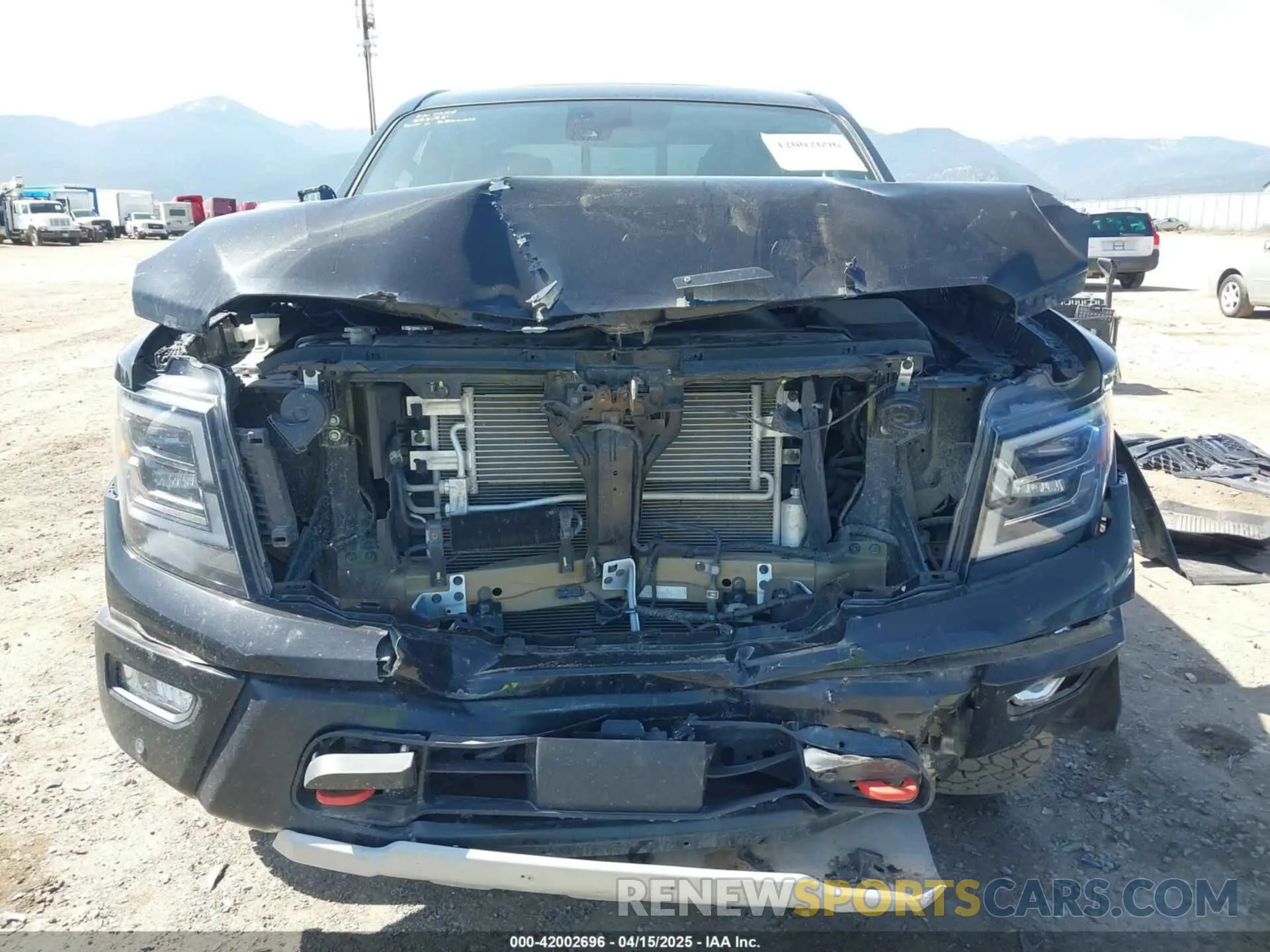 13 Photograph of a damaged car 1N6AA1ED8PN111361 NISSAN TITAN 2023