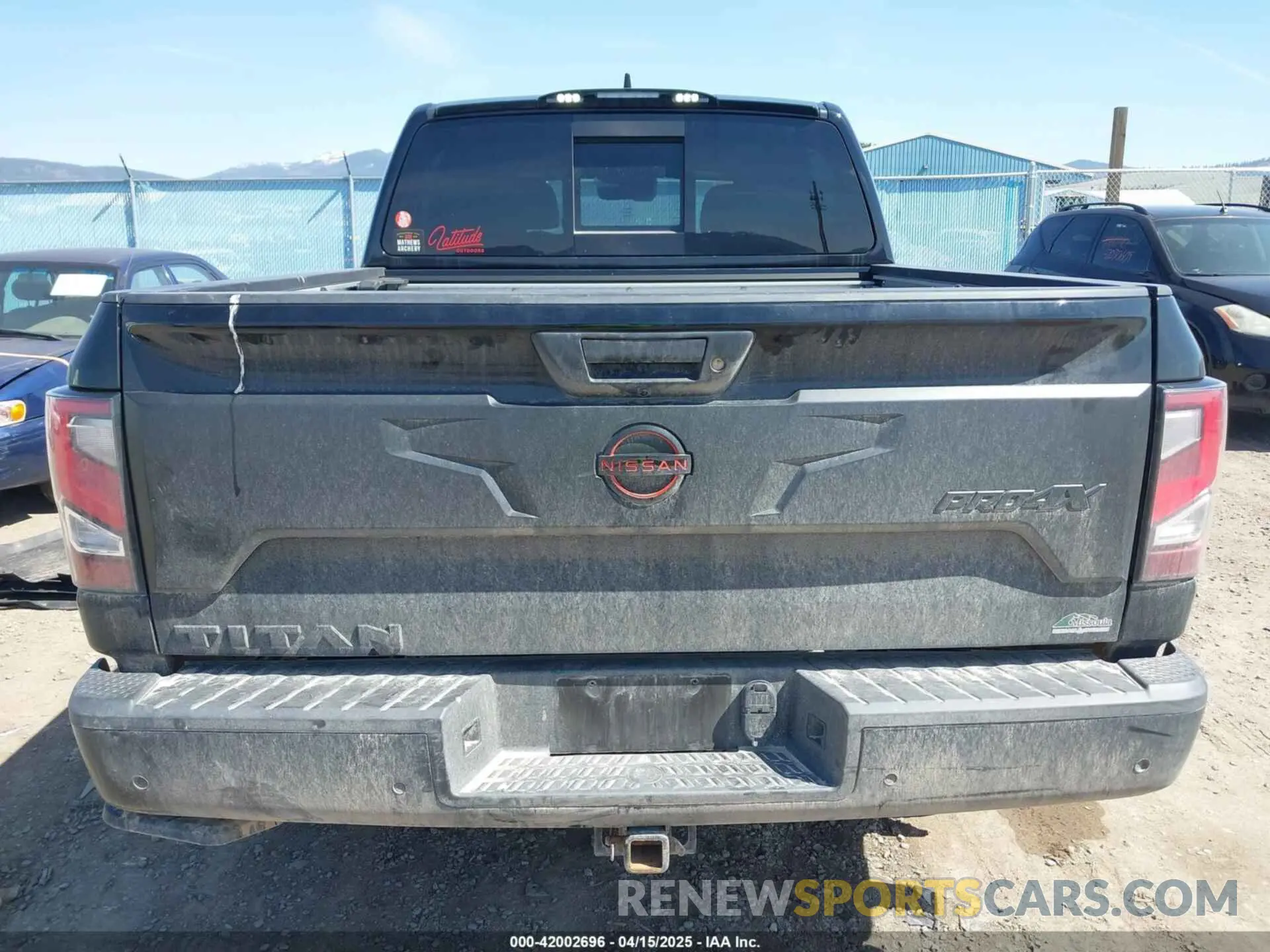 17 Photograph of a damaged car 1N6AA1ED8PN111361 NISSAN TITAN 2023