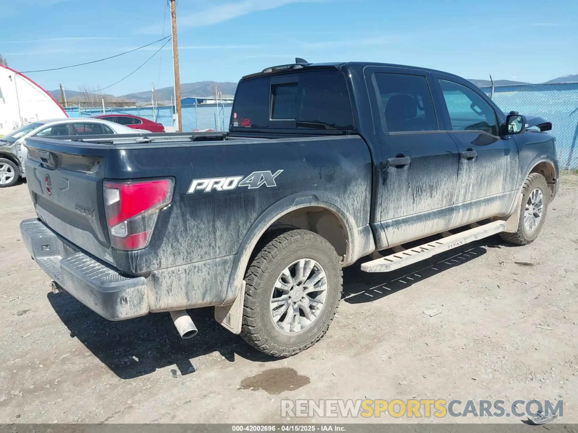 4 Photograph of a damaged car 1N6AA1ED8PN111361 NISSAN TITAN 2023