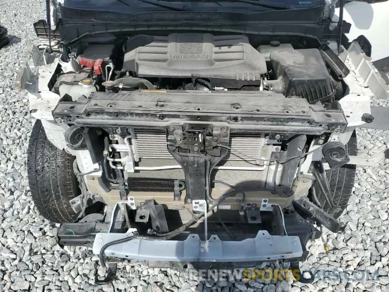 11 Photograph of a damaged car 1N6AA1ED9PN104385 NISSAN TITAN 2023