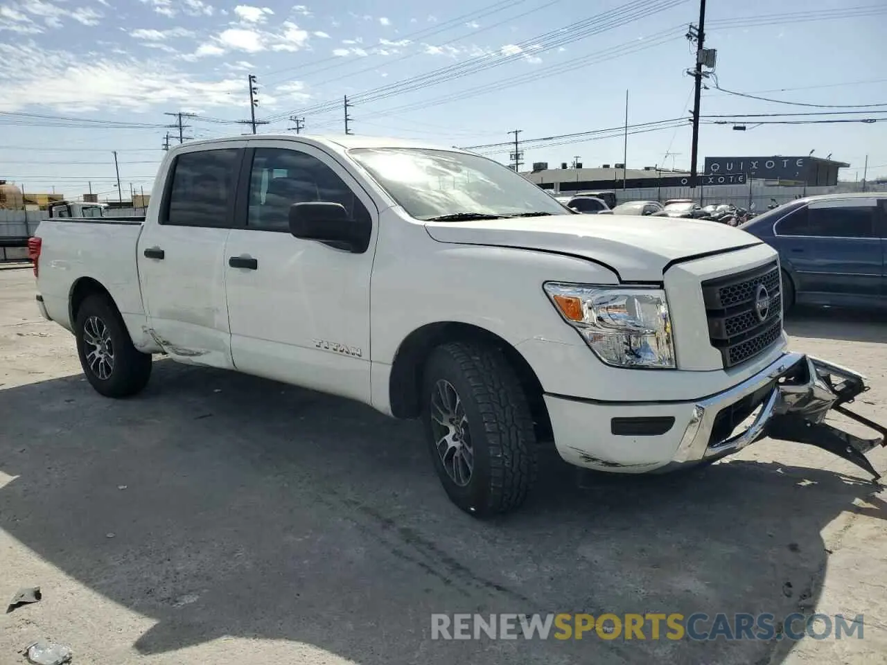 4 Photograph of a damaged car 1N6AA1EE1PN111002 NISSAN TITAN 2023
