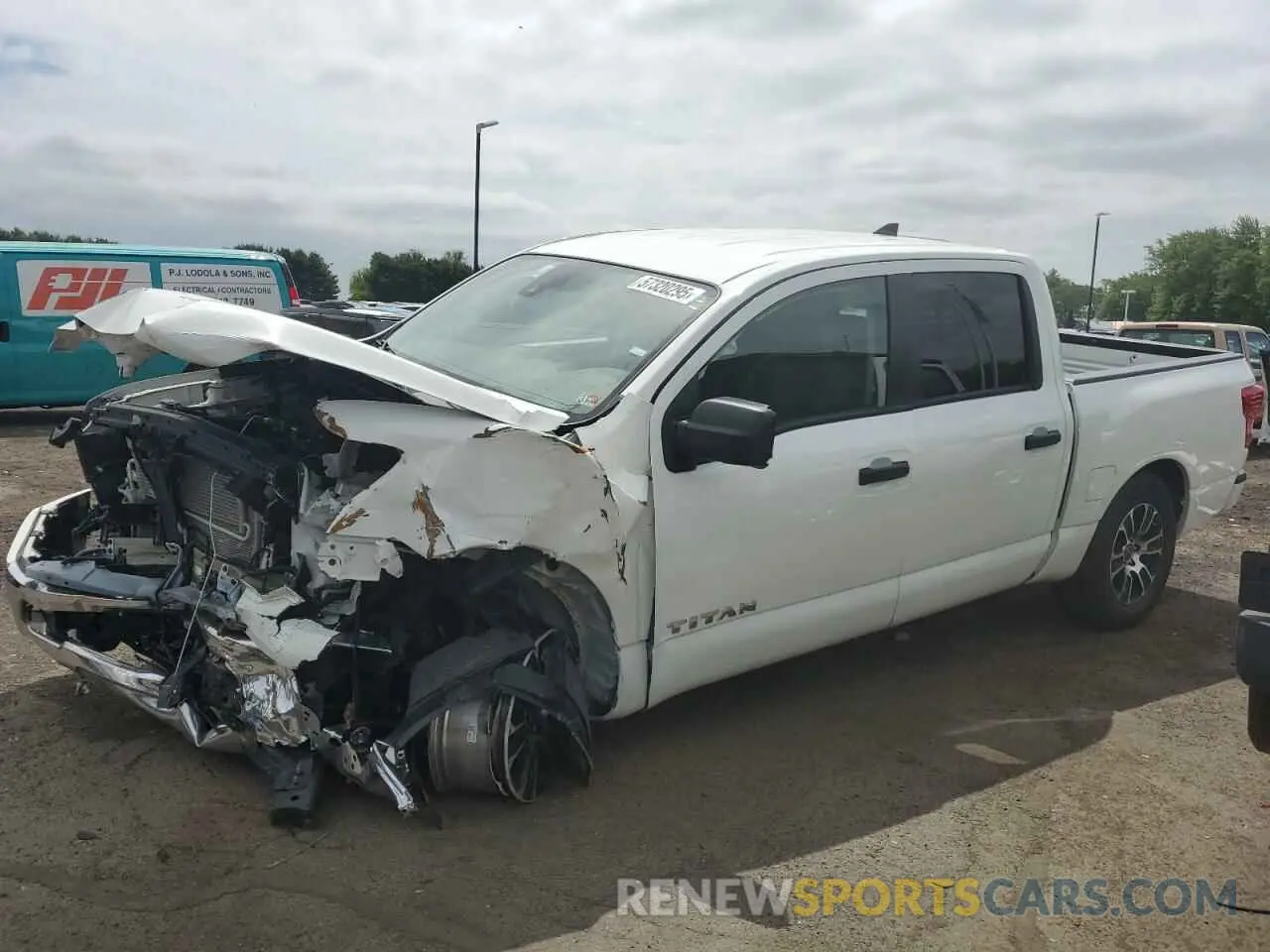 1 Photograph of a damaged car 1N6AA1EE2PN111512 NISSAN TITAN 2023