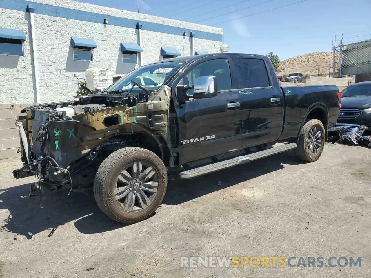 1 Photograph of a damaged car 1N6AA1FB5PN106535 NISSAN TITAN 2023