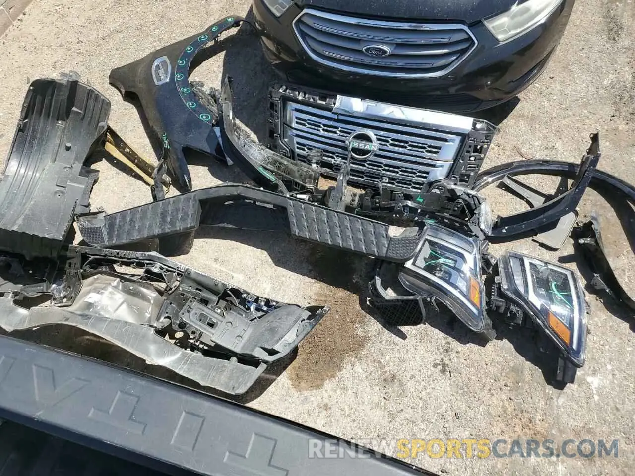 12 Photograph of a damaged car 1N6AA1FB5PN106535 NISSAN TITAN 2023