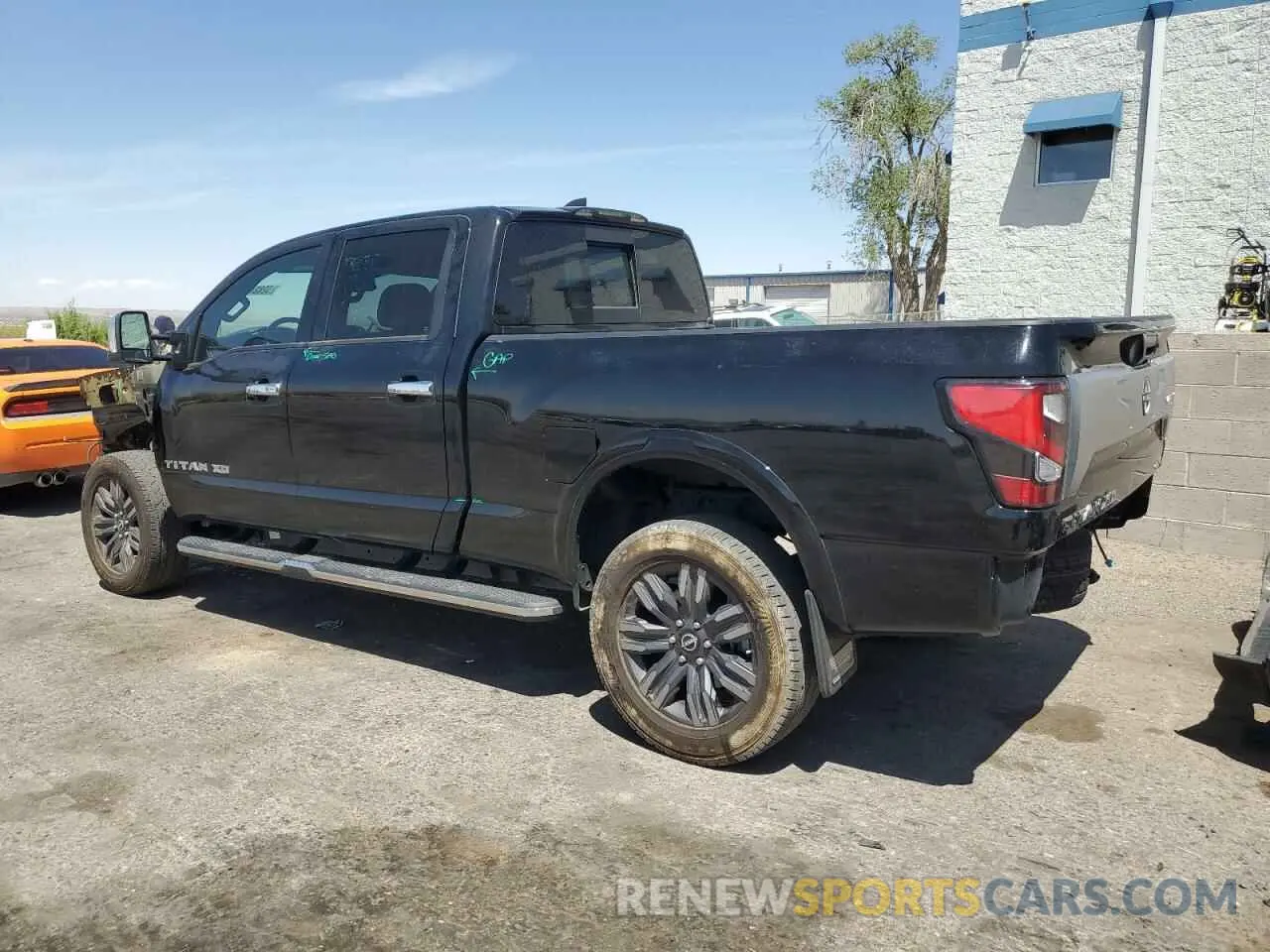 2 Photograph of a damaged car 1N6AA1FB5PN106535 NISSAN TITAN 2023