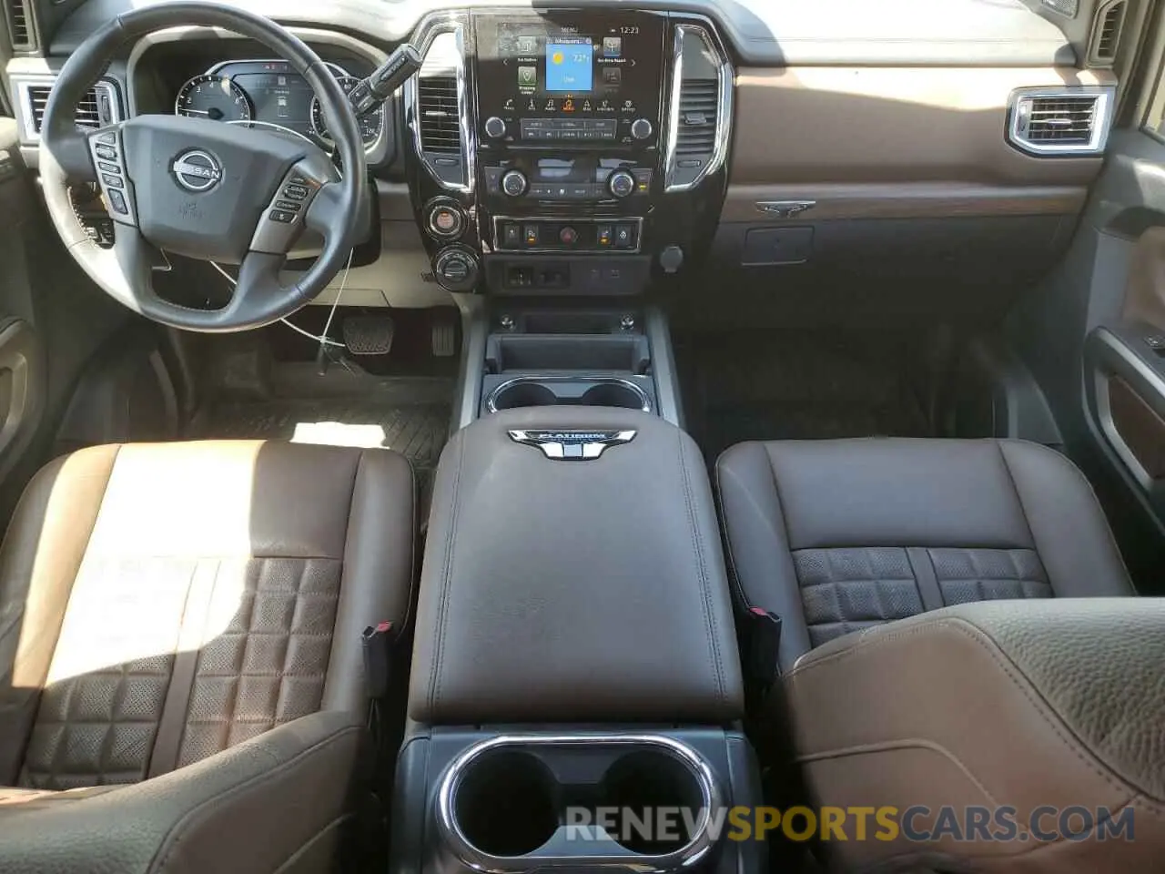 8 Photograph of a damaged car 1N6AA1FB5PN106535 NISSAN TITAN 2023
