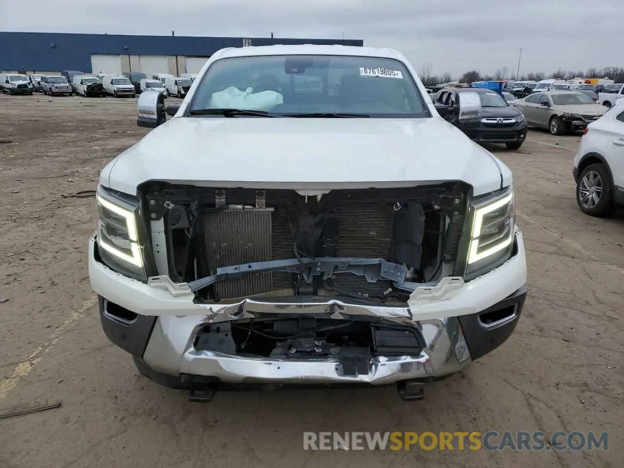 5 Photograph of a damaged car 1N6AA1FB6PN101652 NISSAN TITAN 2023