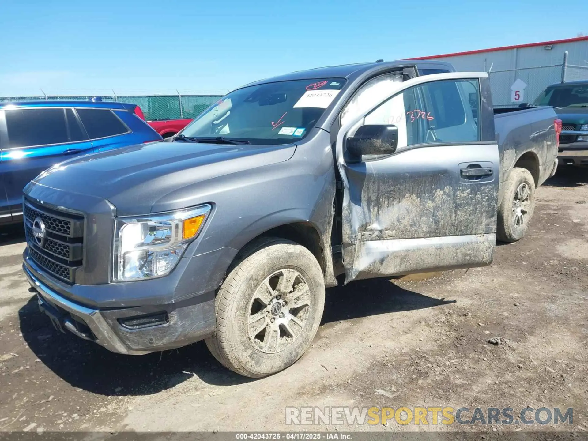 2 Photograph of a damaged car 1N6AA1CD2RN108039 NISSAN TITAN 2024