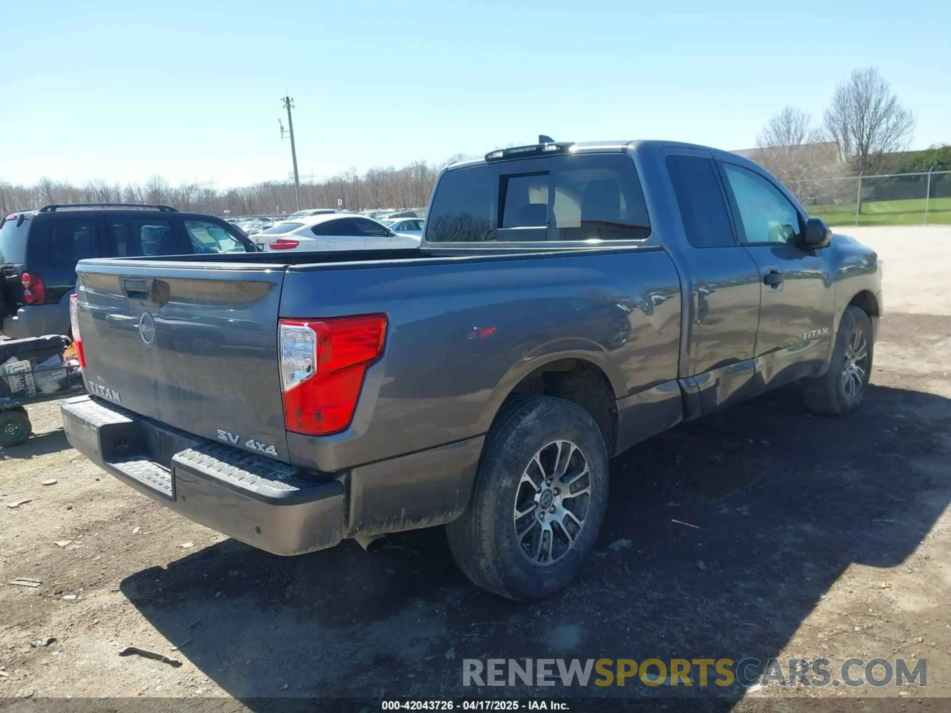 4 Photograph of a damaged car 1N6AA1CD2RN108039 NISSAN TITAN 2024
