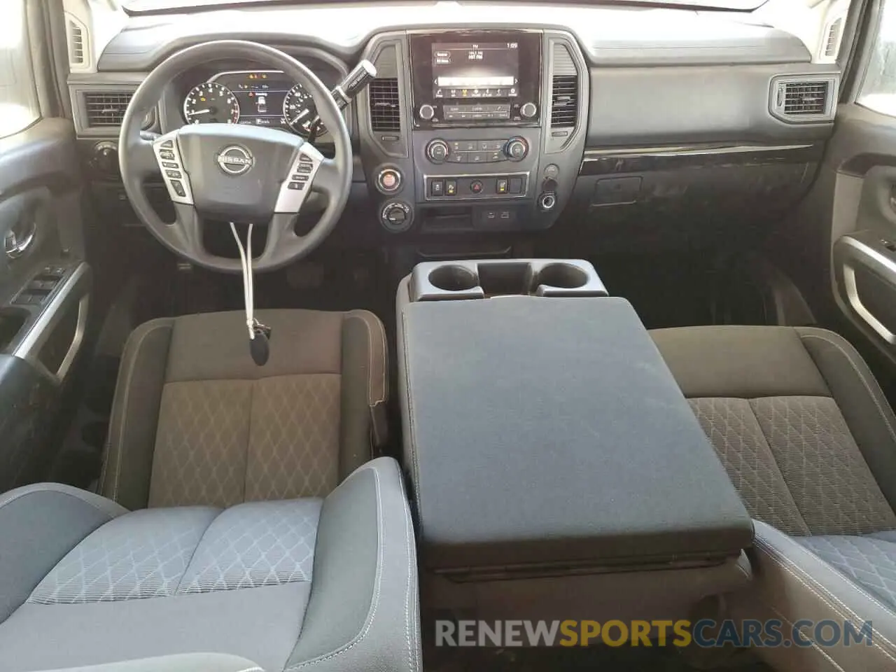 8 Photograph of a damaged car 1N6AA1EC3RN103324 NISSAN TITAN 2024