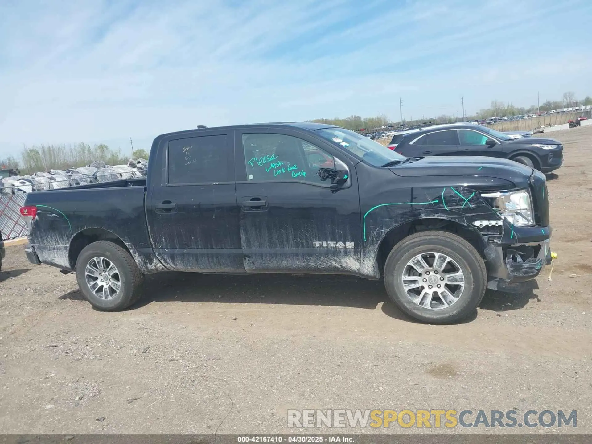 13 Photograph of a damaged car 1N6AA1EC6RN110607 NISSAN TITAN 2024