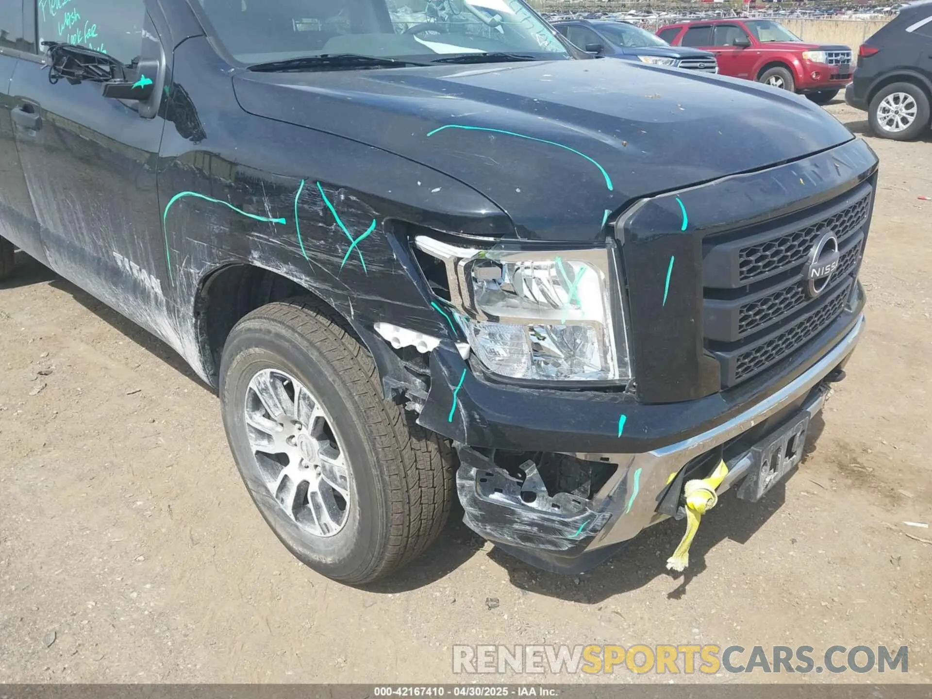 6 Photograph of a damaged car 1N6AA1EC6RN110607 NISSAN TITAN 2024