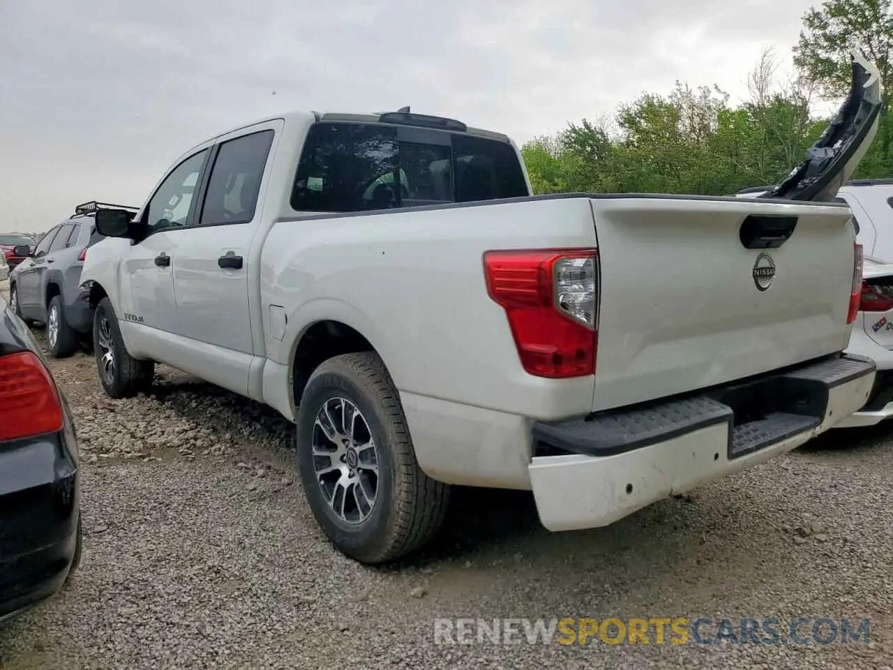 2 Photograph of a damaged car 1N6AA1ECXRN112621 NISSAN TITAN 2024