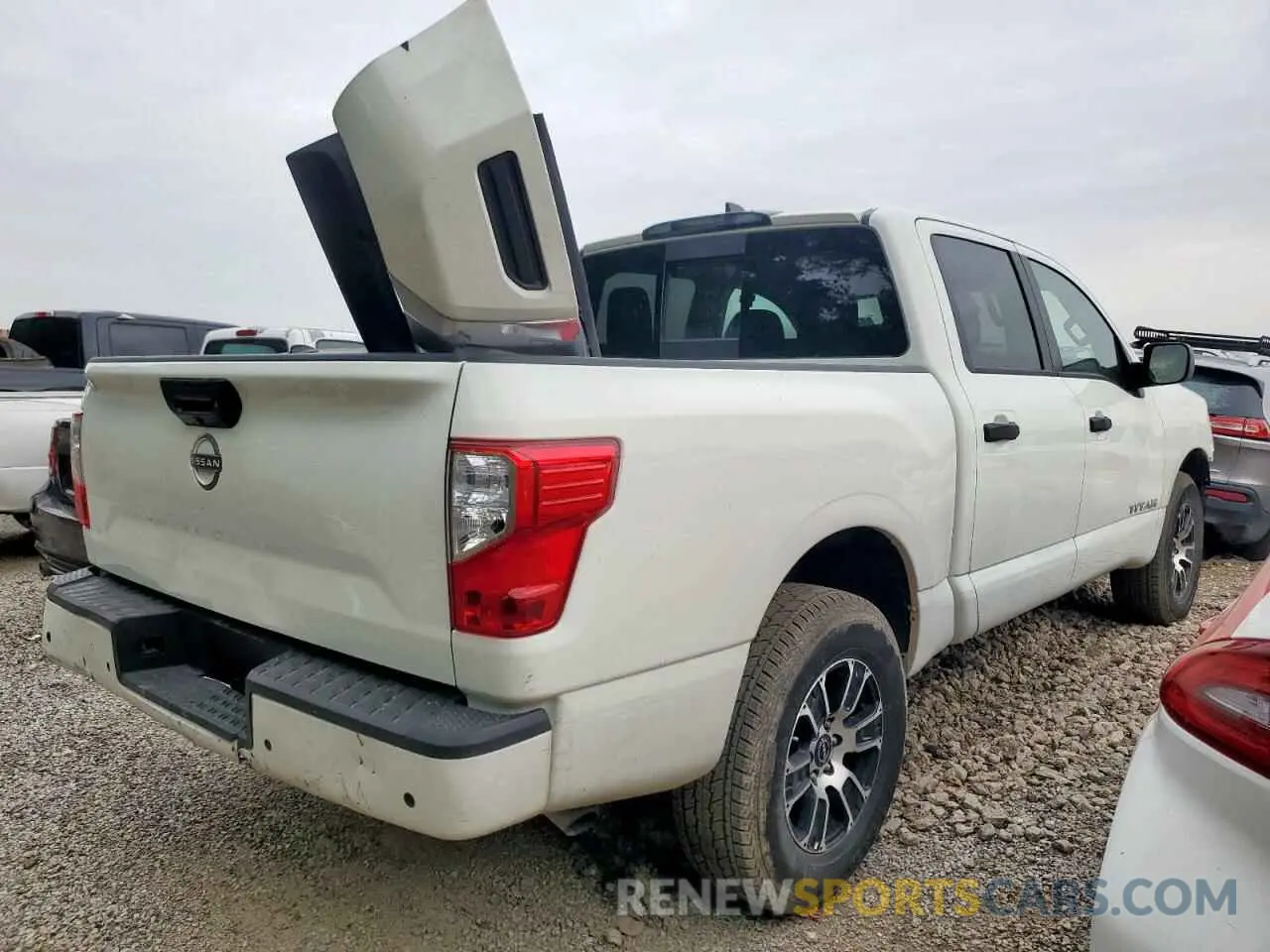 3 Photograph of a damaged car 1N6AA1ECXRN112621 NISSAN TITAN 2024