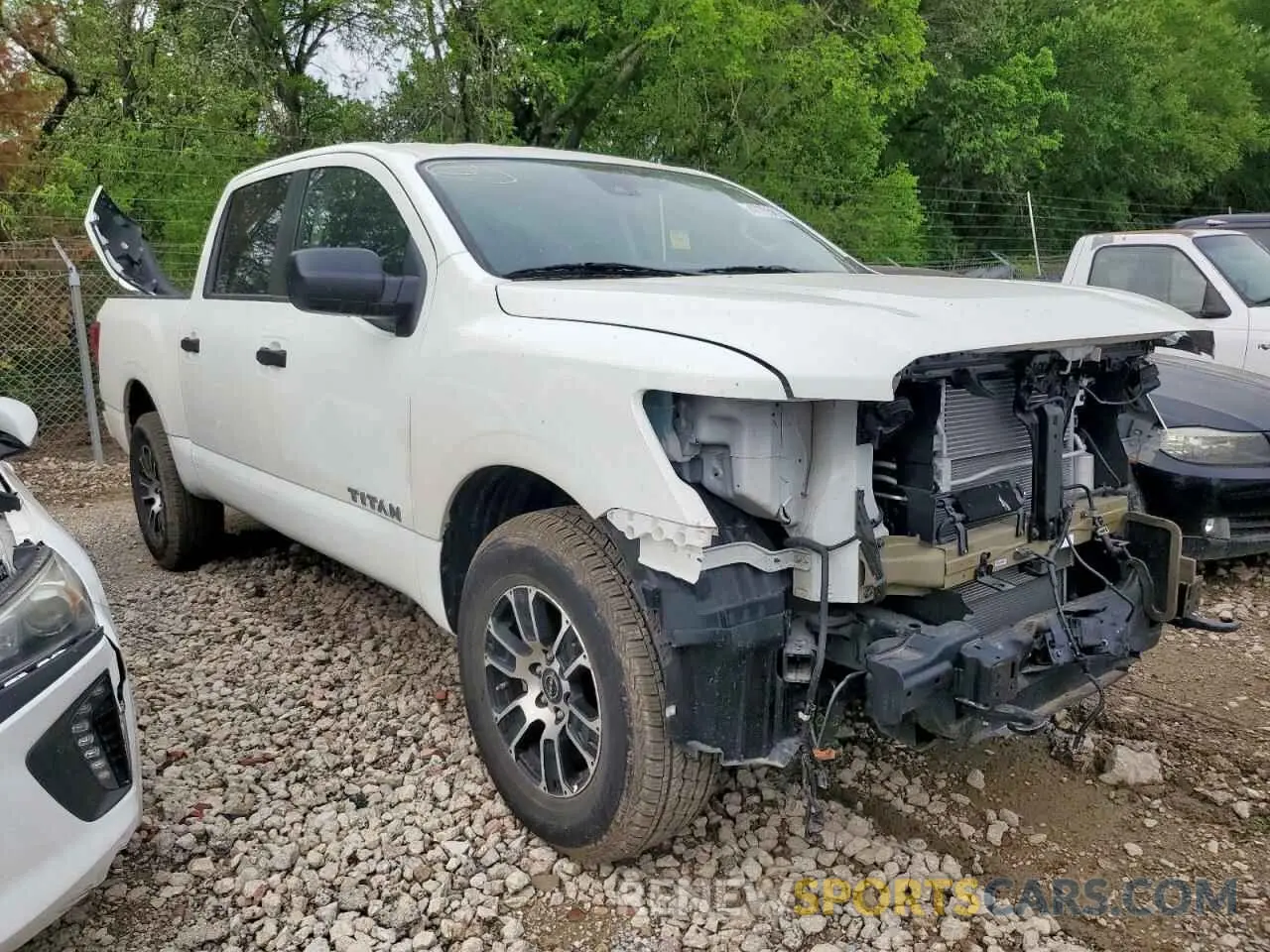 4 Photograph of a damaged car 1N6AA1ECXRN112621 NISSAN TITAN 2024