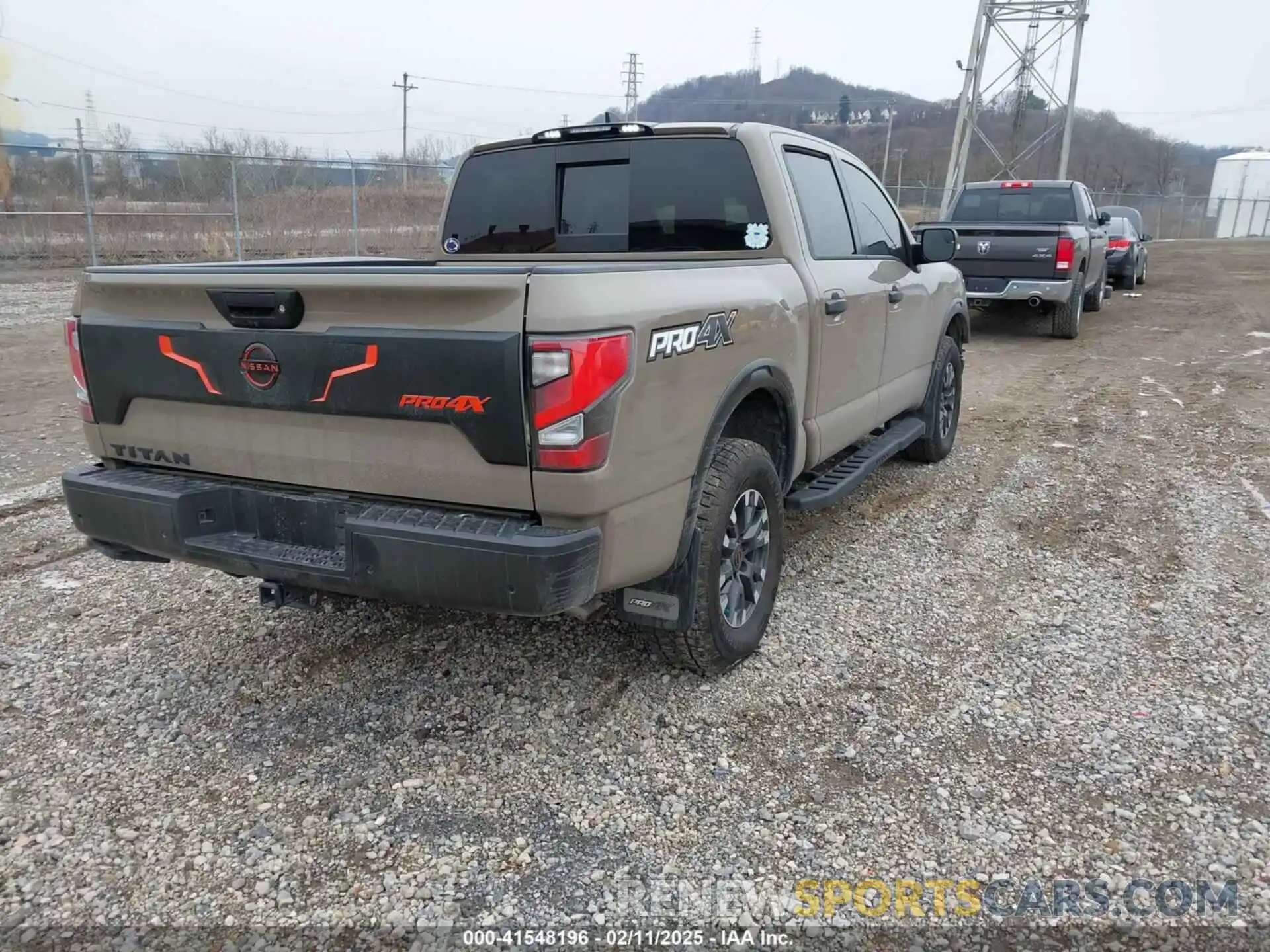 4 Photograph of a damaged car 1N6AA1ED0RN114614 NISSAN TITAN 2024